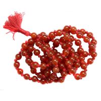 red agate mala