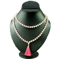 rose quartz mala