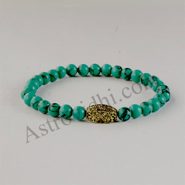 Turquoise Stone Bracelet | Ash Luxe Jewels