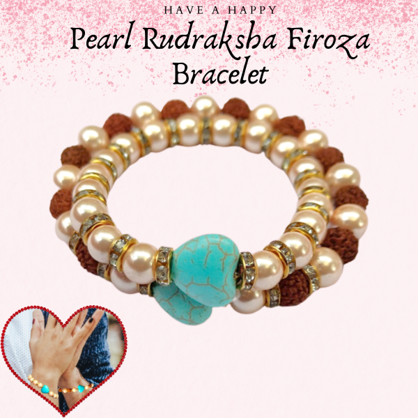 Feroza (Turqoise) Stone Bracelet - Parnika