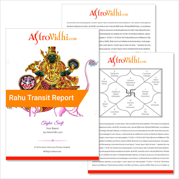 Rahu Transit Report