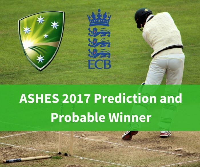 ASHES 2017 Prediction and Probable Winner