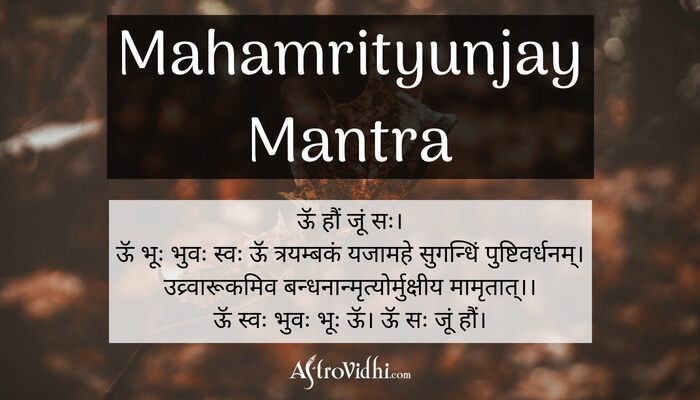 Maha Mrityunjaya Mantra Lyrics Hindi Ludabing