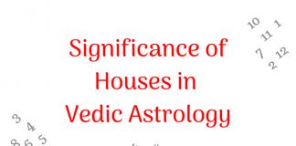 Significance of Houses in Vedic Astrology