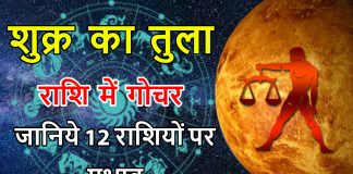 Shukra Gochar