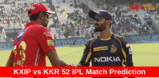 KKR vs KXIP Ipl prediction