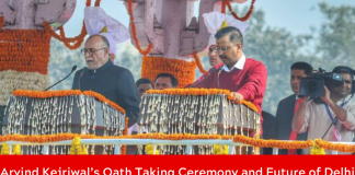 Arvind Kejriwal oath ceremony